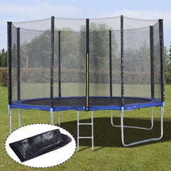 12' Trampoline with Net Ladder & Rain Cover