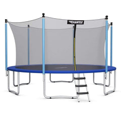 15 FT Trampoline Combo Bounce Jump Safety Enclosure Net