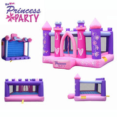 KidWise Princess Party Bounce House