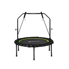 40" Foldable Fitness Rebounder with Resistance Bands Adjustable Green