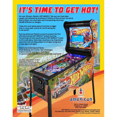 American Pinball Hot Wheels Pinball Machine