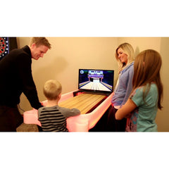 Arachnid Spider 360 Disc Glo Shuffleboard Bowling Home Arcade Game