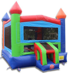 14' Rainbow Commercial Bounce House