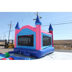 14' Pink Princess Commercial Bounce House