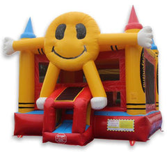 14' Happy Face Commercial Bounce House