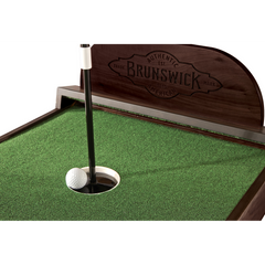 Brunswick The Ross Indoor Putting Green Miniature Golf Set in Espresso