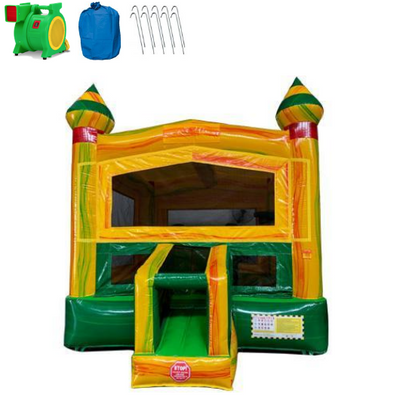 14' Fiesta Castle Commercial Bounce House