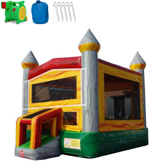 14' Rocky Castle Commercial Bounce House