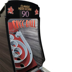 Skee-Ball Home Arcade Premium With Scarlet Cork