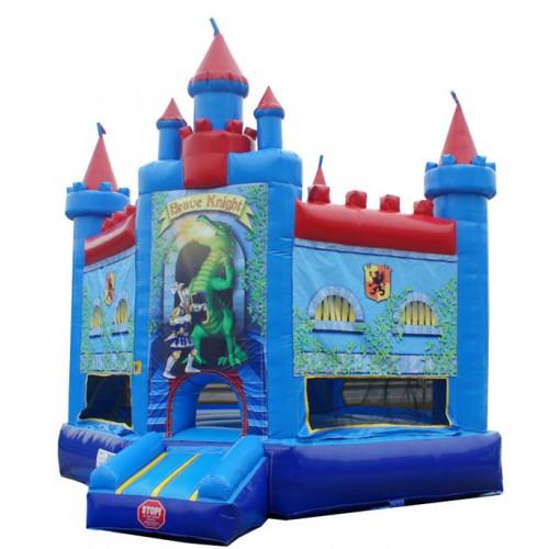 Brave Knight Castle Commercial Bounce House