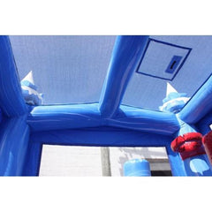 14' Frozen Castle Commercial Bounce House