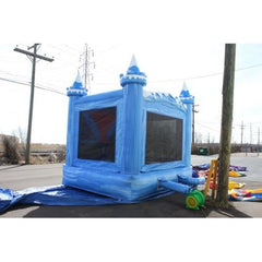 14' Frozen Castle Commercial Bounce House