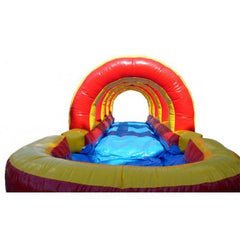 Rainbow Inflatable Slip N Slide