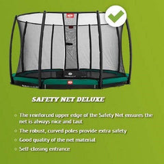 BERG InGround Champion 14ft + Safety Net Deluxe