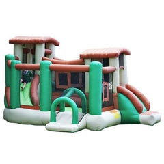 Kidwise Outdoors Clubhouse Climber Bounce House