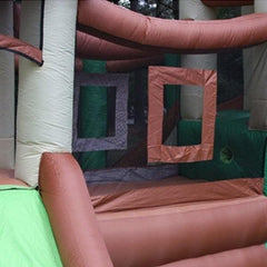 Kidwise Outdoors Clubhouse Climber Bounce House