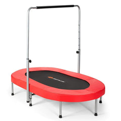 Foldable Double Mini Kids Fitness Rebounder Trampoline, Red