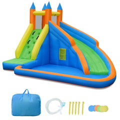 Inflatable Mighty Bounce House Jumper with Water Slide