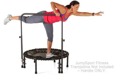 JumpSport Straight Legged Fitness Trampoline Exercise Handle Bar