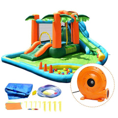 Kids Inflatable Bounce House with Blower