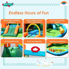 Kids Inflatable Bounce House with Blower