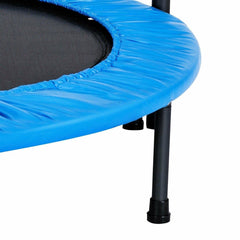 Mini Rebounder Trampoline with Adjustable Hand Rail